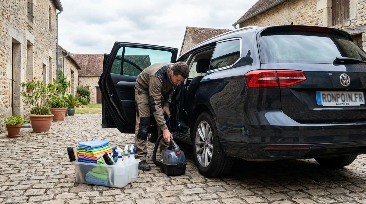 Nettoyer et valoriser sa voiture