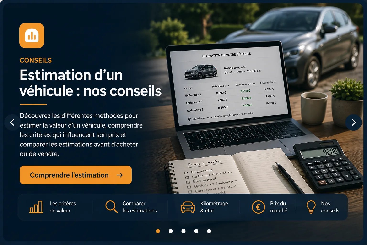 Évaluation et estimation
