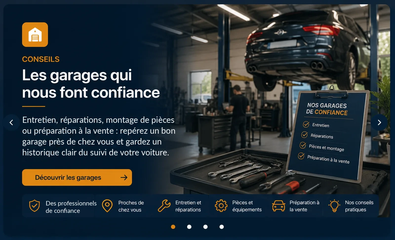 Trouver un garage de confiance