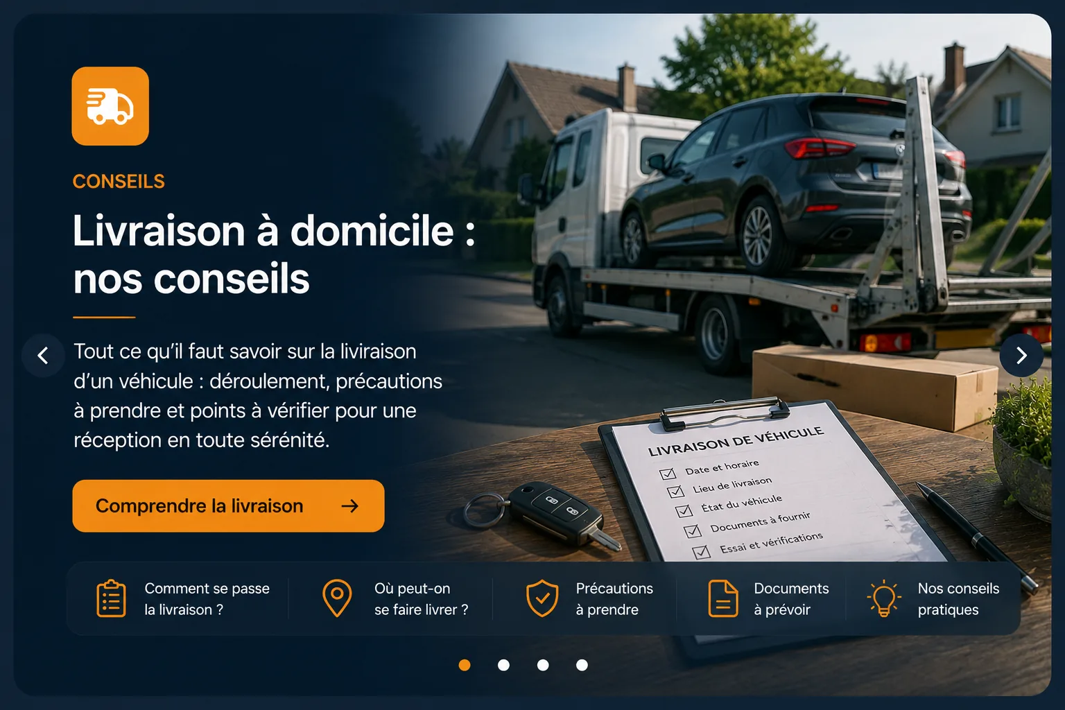 Convoyage et livraison