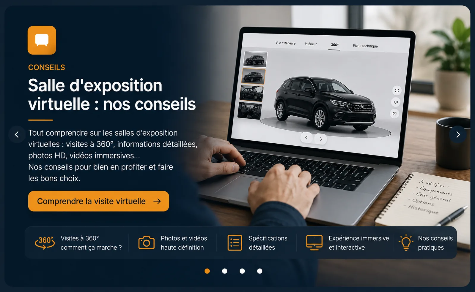 Salle d'exposition virtuelle