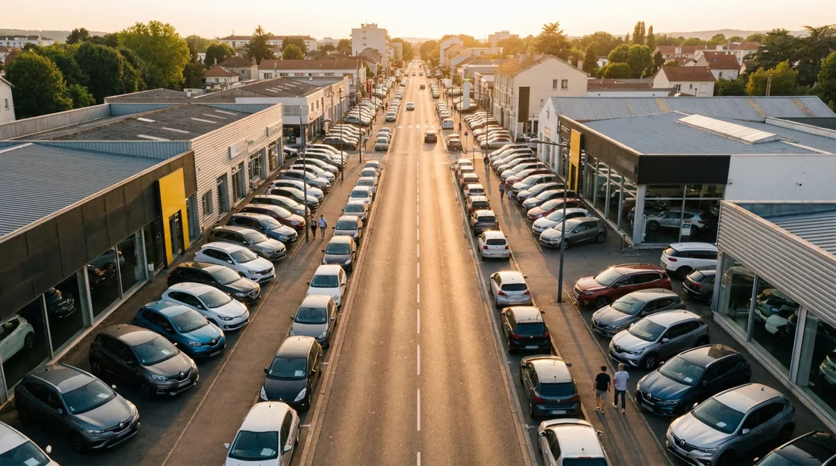 Panorama des acteurs de la voiture d'occasion en France